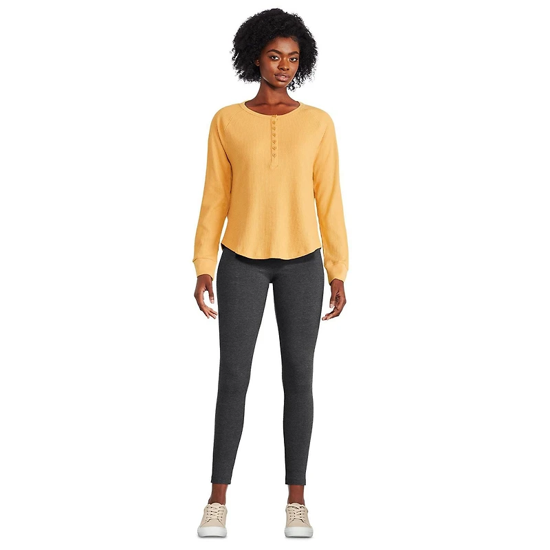 Haut henley gaufré George pour femmes