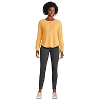 Haut henley gaufré George pour femmes