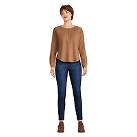 George Women's Waffle Henley
