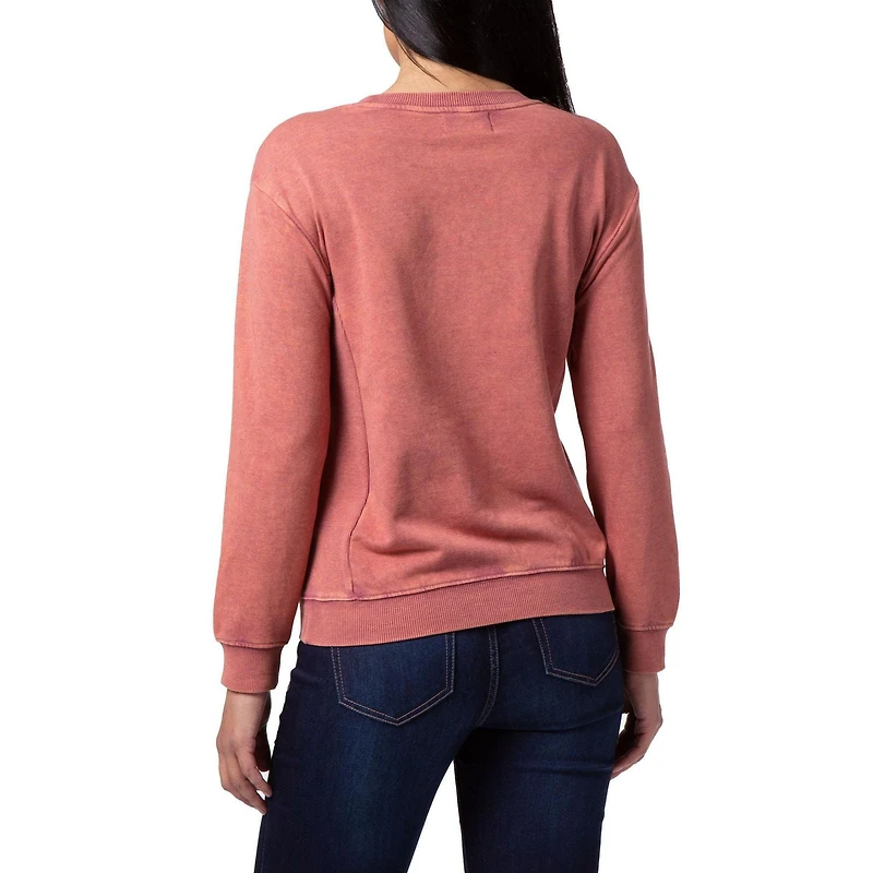 Sweatshirt Jordache pour femme avec détail côtelé