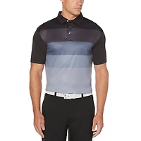 Polo de golf imprimé à manches courtes Performance Fading pour hommes