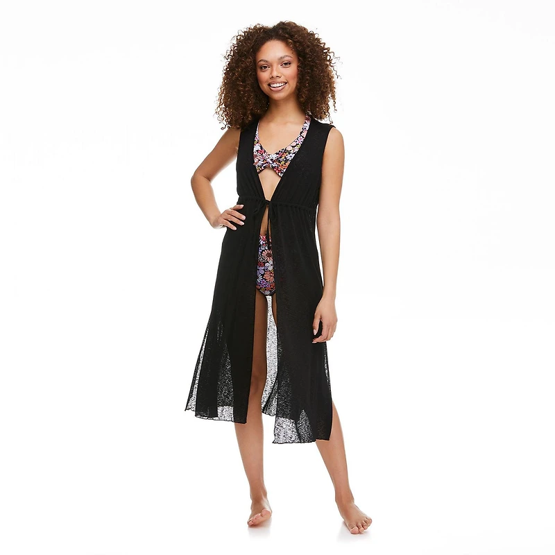 Time and Tru Women's Duster Cover-Up