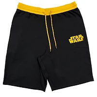 Short à logo jaune Star Wars