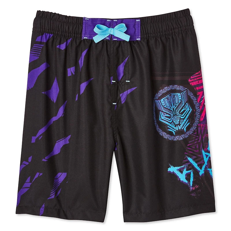 Marvel Boys' Black Panther Swim Trunk