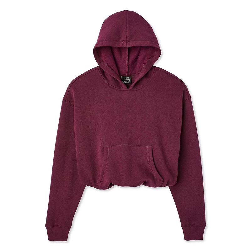 My Sister's Closet Girls' Long Sleeve Bubble Hem Hoodie