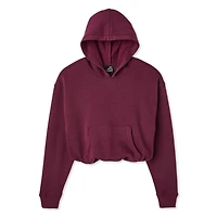My Sister's Closet Girls' Long Sleeve Bubble Hem Hoodie