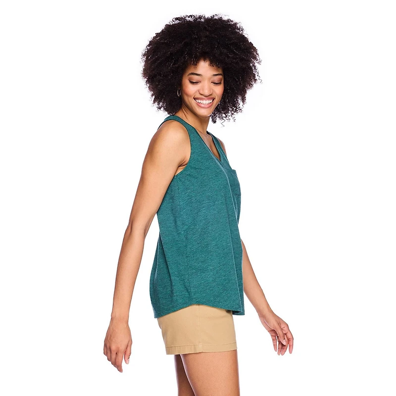Débardeur à pochette avec encolure en V George pour femmes