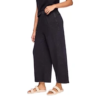 George Women's Mineral Washed Pull-On Cropped Pant