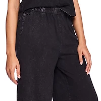 George Women's Mineral Washed Pull-On Cropped Pant