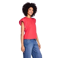 George Women's Flutter-Sleeve Top