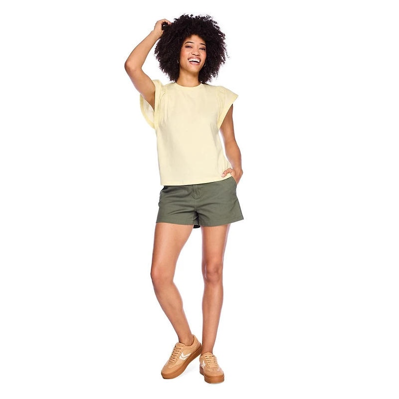 George Women's Flutter-Sleeve Top