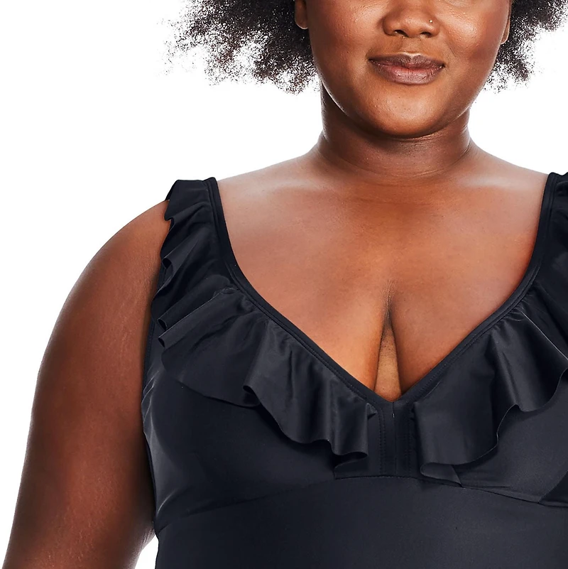 George Plus Women's Ruffle Swimsuit