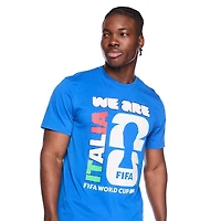 T-shirt Coupe du monde FIFA 2026 Italie pour hommes