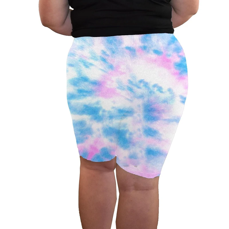 Ladies Plus Disney Lilo & Stitch Sitting Happily Shorts