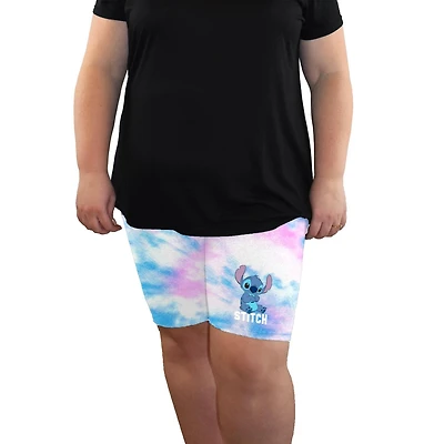 Ladies Plus Disney Lilo & Stitch Short assis heureux