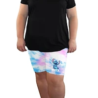 Ladies Plus Disney Lilo & Stitch Sitting Happily Shorts