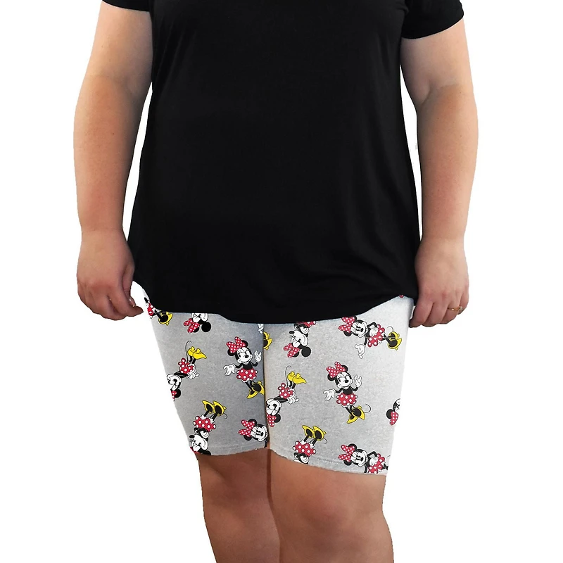 Ladies Plus Disney Sassy Mouse Shorts