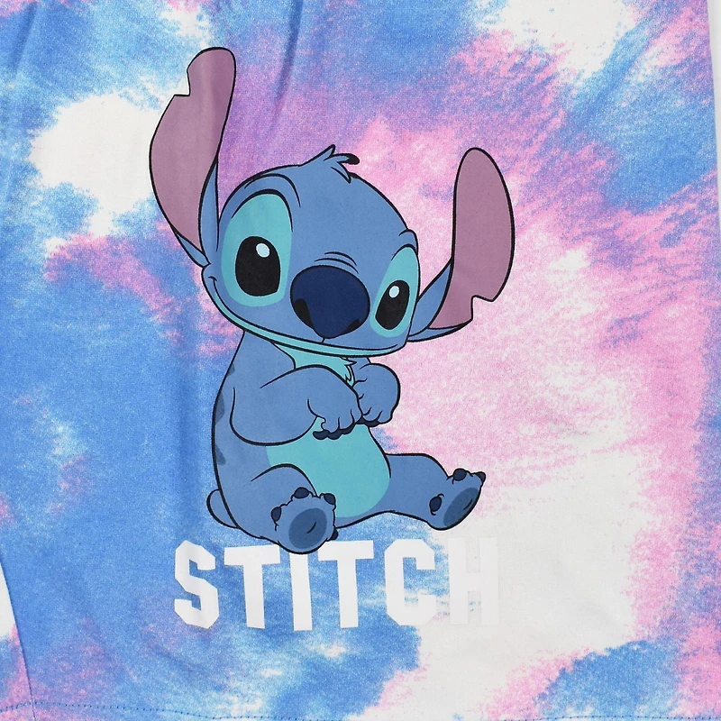 Ladies Plus Disney Lilo & Stitch Sitting Happily Shorts