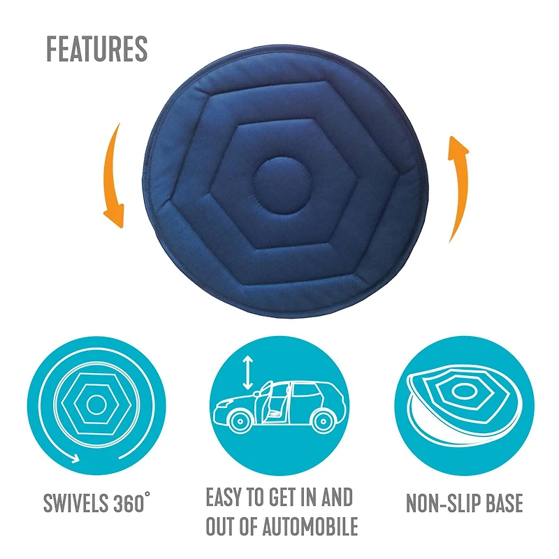 Stander Auto Swivel Seat Cushion