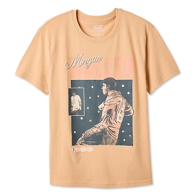 T-shirt à imprimé graphique Morgan Wallen pour femmes