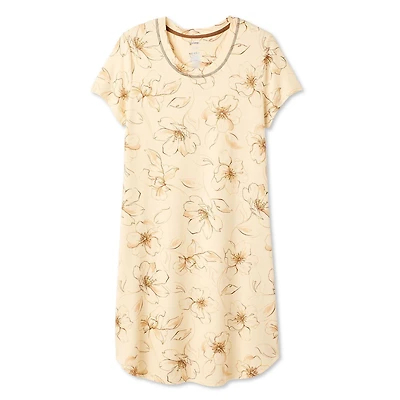 Chemise de nuit à manches courtes George pour femmes