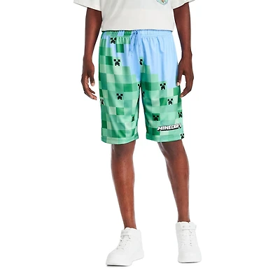 Short Creeper Minecraft pour garçons