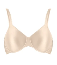 Exquisite Form #9675123 FULLY Full-Support T-Shirt Bra, Seamless Cups, Stretch Satin