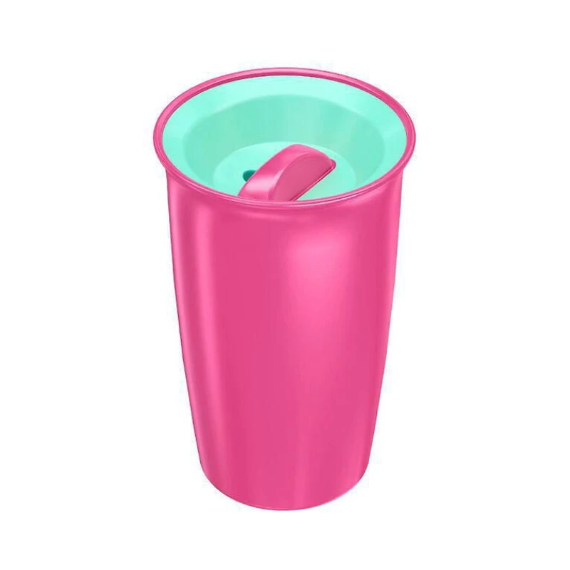 Verres antifuites Sipsters rose bonbon & orchidée violette - 360⁰ de Playtex