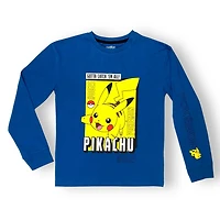 Pokemon maillot manches longues pour garçon.
