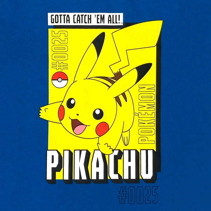 Pokemon maillot manches longues pour garçon.