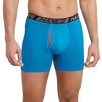 Hanes X-Temp Total Support Pouch Men's Boxer Briefs Pack, Anti-Chafing, Moisture-Wicking Underwear, 3 Pack
