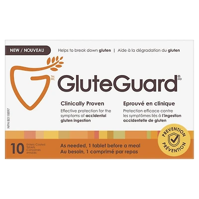 GLUTEGUARD Enteric Coated Tablets - 10 Count