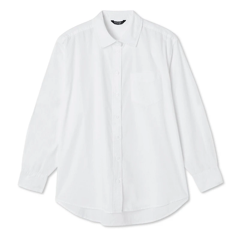 Chemise en popeline George pour femmes Tailles TP–TTG