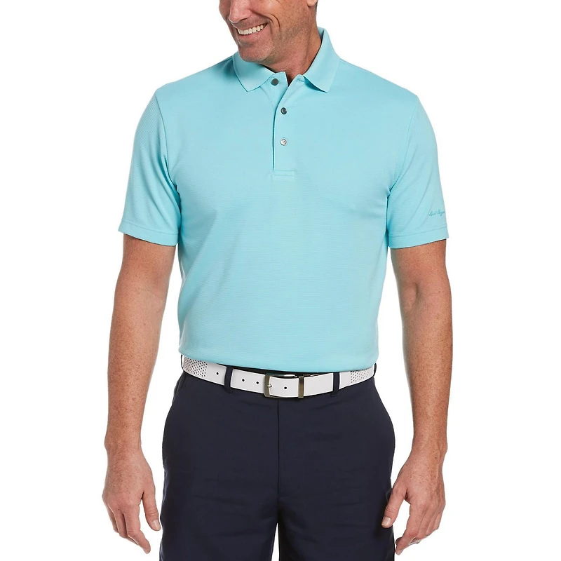 Men's Performance Easy Care Solid Short Sleeve Polo Shirt
