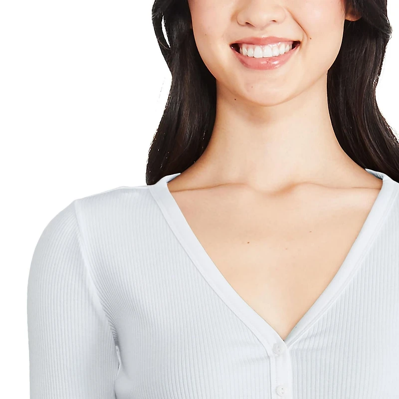 T-shirt henley George pour femmes