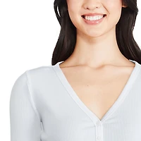 T-shirt henley George pour femmes