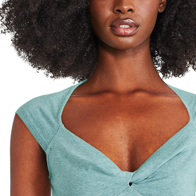 George Women's Knotted Front Top, Sizes XS-XXL