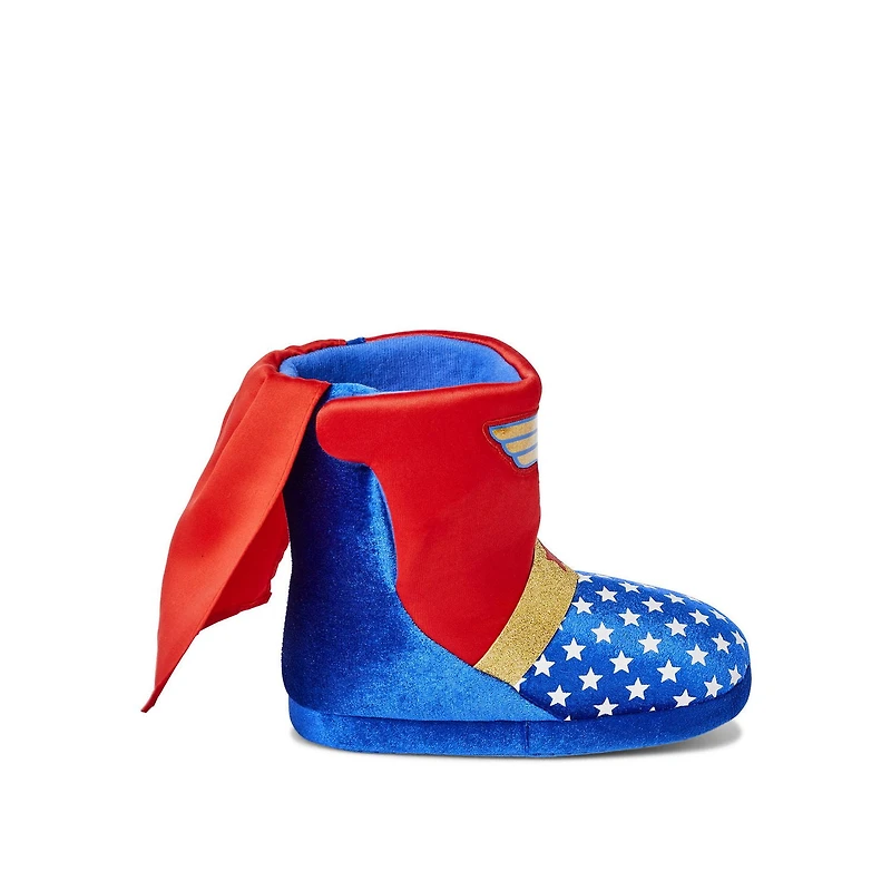 Bottes pantoufles Wonder Woman pour filles