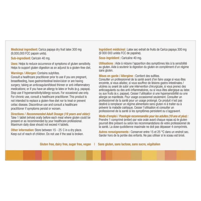 GLUTEGUARD Enteric Coated Tablets - 10 Count