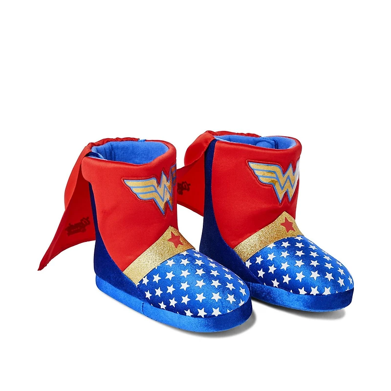 Bottes pantoufles Wonder Woman pour filles