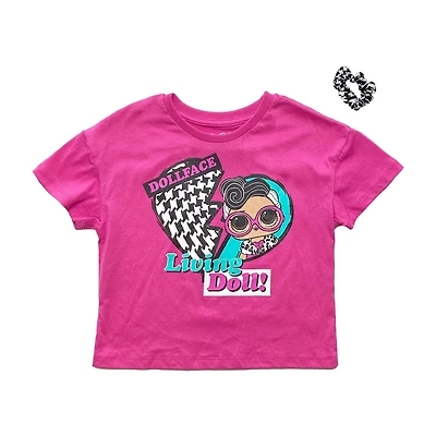 L.O.L SURPRISE ! Haut de poupée Girls Living avec chouchou