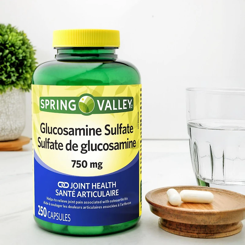 Spring Valley Glucosamine Sulfate 750 mg