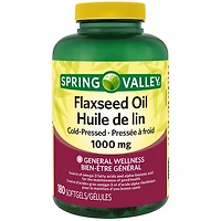 Spring Valley Flaxseed Oil 1000mg