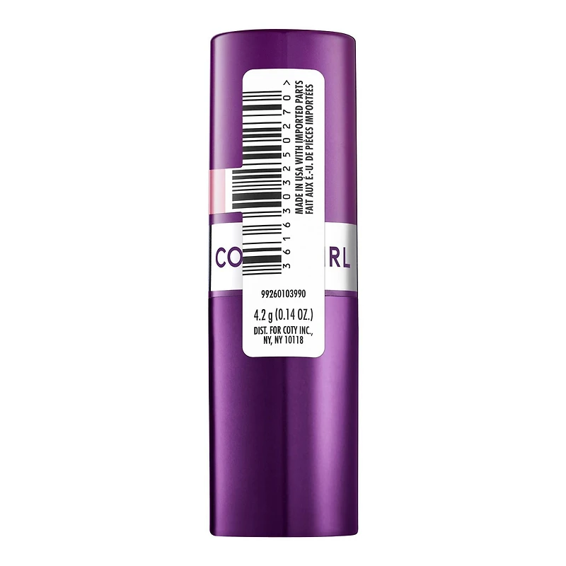 COVERGIRL Rouge à lèvres Simply Ageless Moisture Renew Core Enrichi d'un complexe hyaluronique, d'huile de noix de coco et de vitamine E 4.2g avec acide hyaluronique