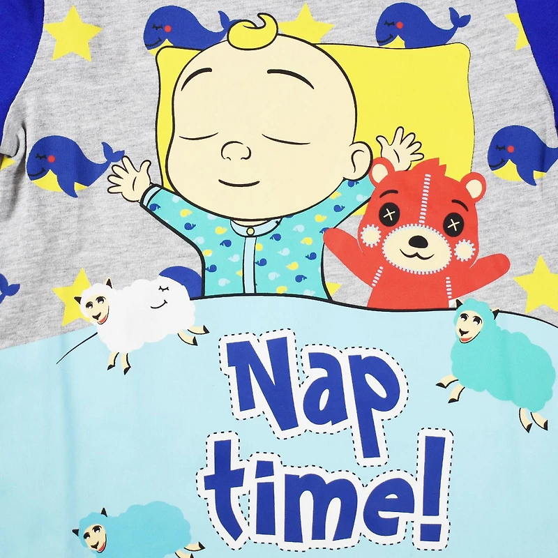 Boys Toddler Cocomelon 2 Piece Jj's Naptime Set