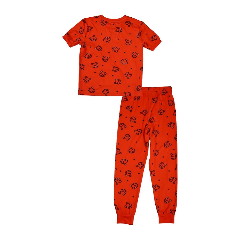 Boys Among Us 2 Piece Running Everywhere Sleep Set