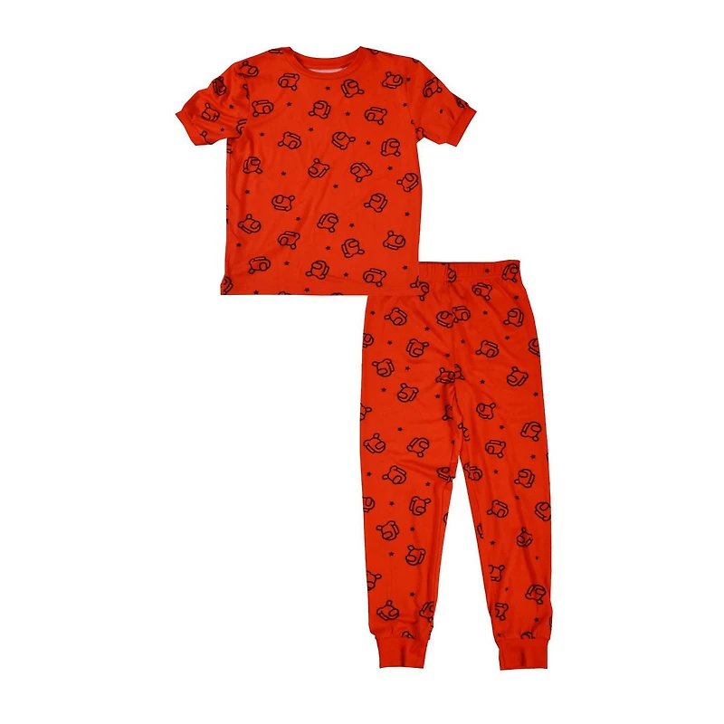 Boys Among Us 2 Piece Running Everywhere Sleep Set