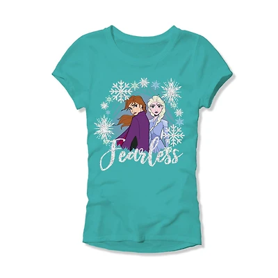 T-shirt Frozen Girls Les soeurs n'ont pas peur