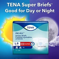 TENA Culottes Adjustables contre l’incontinence - Absorption Super - Moyen - 14 compter 14 unités, M
