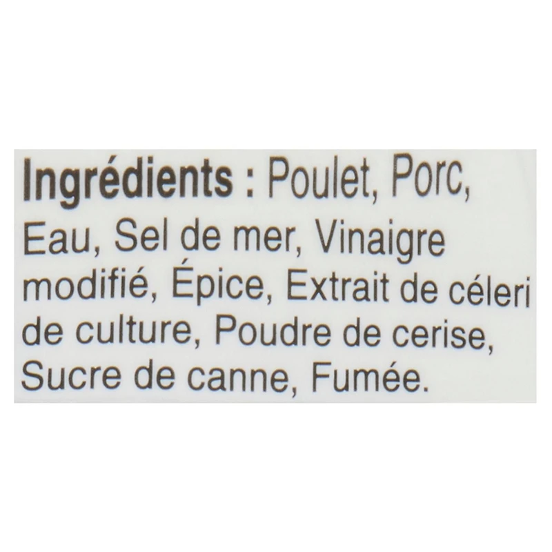 Saucisses fumées format barbecue format familial Maple Leaf 900 g
